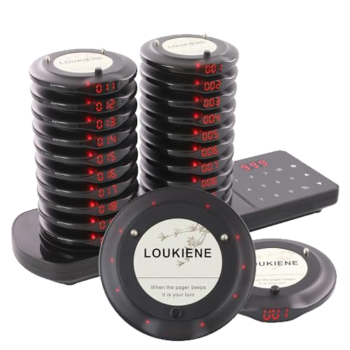 LOUKIENE Restaurant Pager System