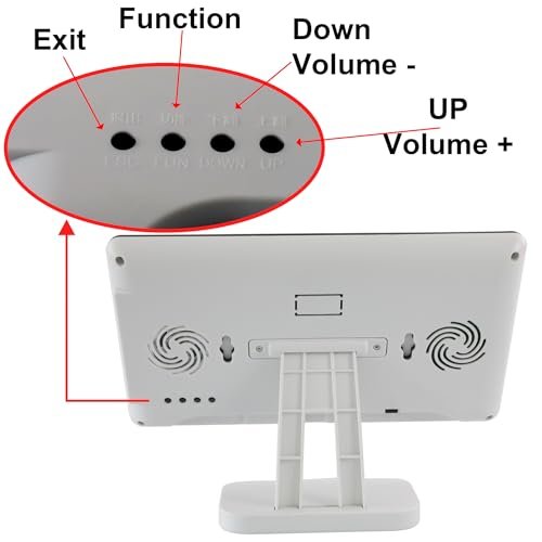 LOUKIENE - LOUKIENE Wireless Quiz Answer Game Buzzer System Gameplay 262ft for Game Show Family Game Nights Debate Contests in Companies Offices School Contest Classroom Trivia Nights (10 Buttons Set)